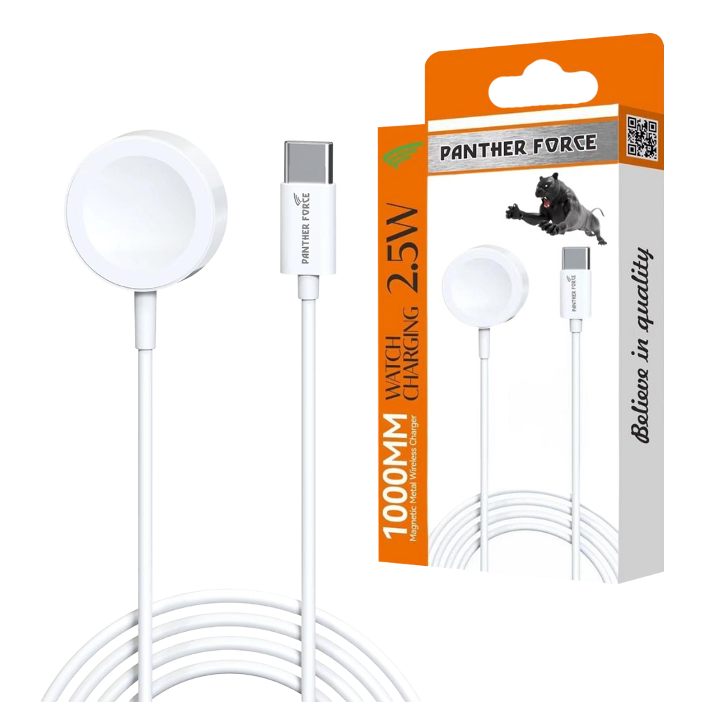 PF209- Panther Force Watch Charger with USB-C - Seamless Connectivity, Uninterrupted Power PF209- Panther Force Watch Charger with USB-C - Seamless Connectivity, Uninterrupted Power